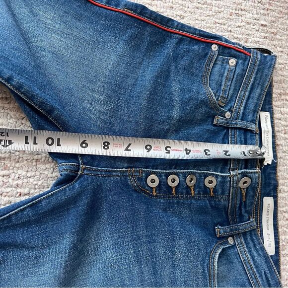 Anthropologie Pilcro and the Letterpress Relaxed Straight Ankle Jeans Size 25 - Picture 4 of 11